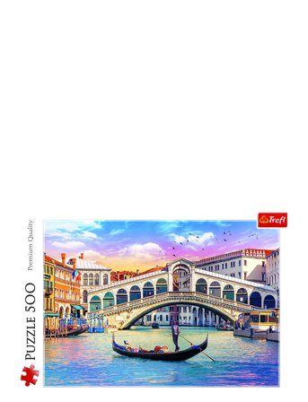 Trefl 500 Bit Rialto Bridge, Venice Patterned Trefl