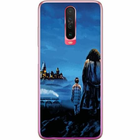 Xiaomi Redmi K30 Genomskinligt Skal Harry Potter Hogwarts Lega