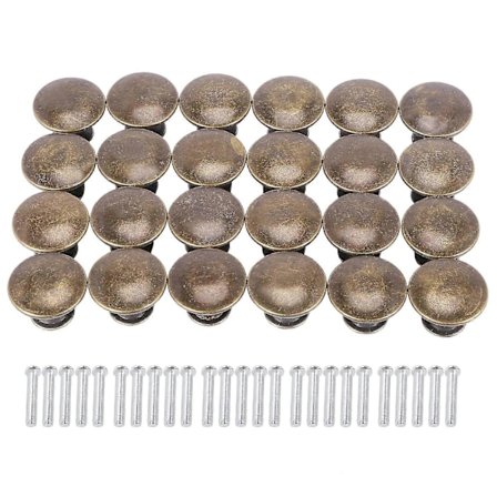 25 st Vintage Dörr Låd Knoppar 30mm Antika Köksskåp Skåp Handtag, För Byrå Och Skåp