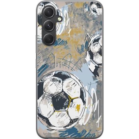 Samsung Galaxy S24 FE Gjennomsiktig deksel Fotball
