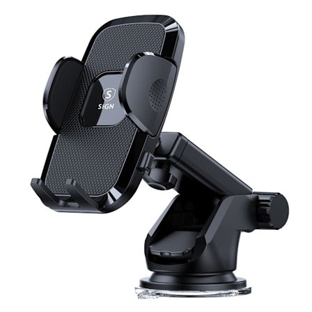 SiGN Mobile Holder with Suction Cup - Black