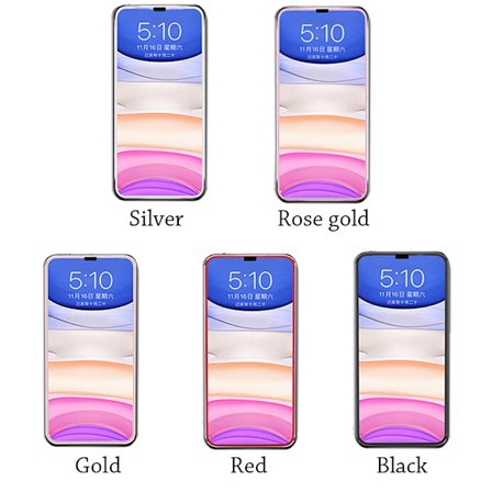 iPhone 12 Aluminium Skärmskydd HD-Clear 0,2mm