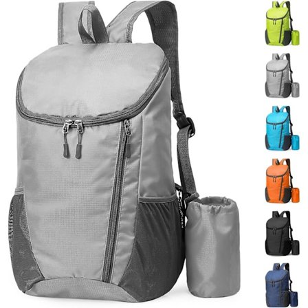 Lett sammenleggbar ryggsekk, liten turryggsekk, vanntett pakkbar ryggsekk for menn, kvinner og barn, slitesterk ryggsekk for utendørs sport