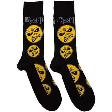 Iron Maiden Unisex Vuxen Piece Of Mind Sockor 7 UK-11 UK Svart