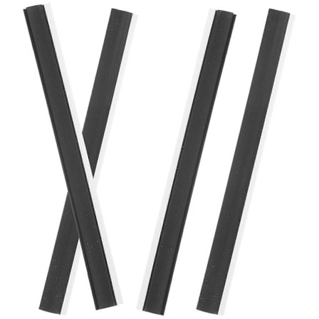 4 stk. Gummiliste Udskiftning Fejebakke Gummikant Fejebakke Læbe Udskiftningstilbehør