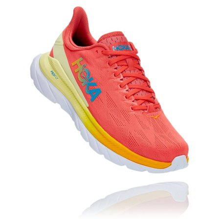 Hoka One One Men's Mach 4 Men Running shoes Red 48