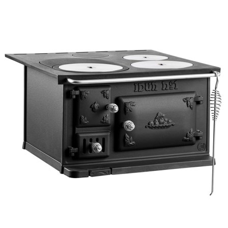 Josef davidssons Idun No 1 vedkomfyr' - 'Svart