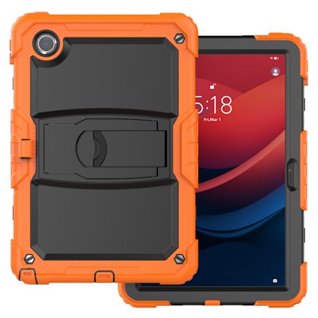 Etui for Lenovo M11 HD 11 TB330FU /TB331FC 2024 Silikon anti-fall (oransje farge)