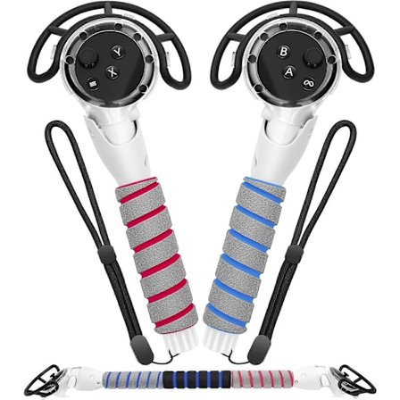 Gorilla Tag Långa Armar Handtagstillbehör Kompatibla med Oculus Quest 3-kontroller, Dubbla Handtag Förlängningsgrepp för Meta Quest 3 Tillbehör för 