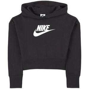 Kids - NIKE Black Logo Crop Hoodie M (10-12 years) - Jumpers and knitwear - M (10-12 years) - Black