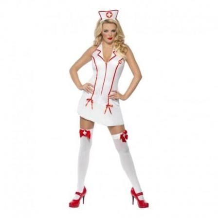 Sjuksköterska Maskeraddräkt M