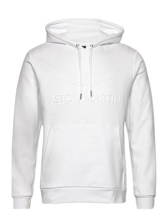 Amr Embossed Hdy Hettegenser Genser Hvit Hackett London*Betinget Tilbud