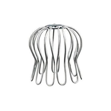 Varmförzinkad trådgrod (75 mm upp till 85 mm ) - Hängrännsfilter - Lövfilter (4-pack)