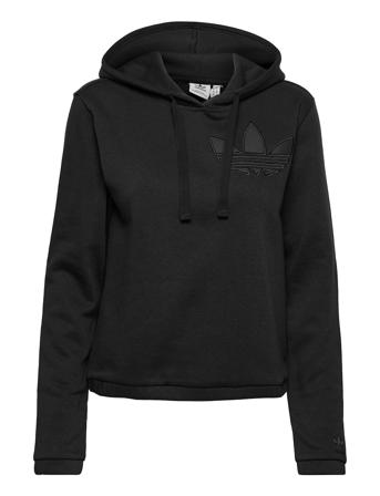 Trefoil Patch Hoodie W Black Adidas Originals