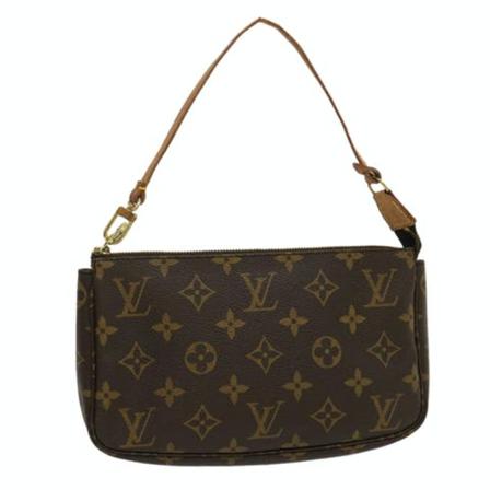 Louis Vuitton Vintage Pre-owned Pochette Accessoires Brun, Dame Vintage Tasker, Størrelse: ONE Size