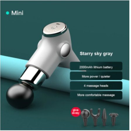 Mini Massage pistol|silver
