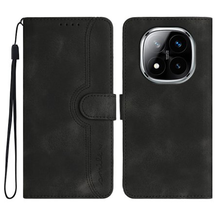 Redmi Note 14 Pro+ 5G - Hjärtmönster Skinnkänsla fodral