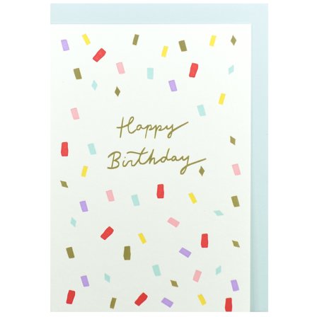 Greeting Life Carte de vœux Confetti