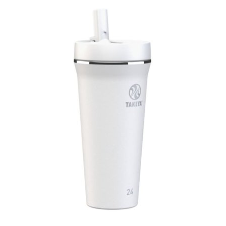 Takeya Actives Insulated Straw Tumblers 700 ml flasks White 700 ml