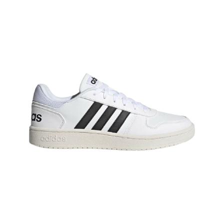 Adidas Hoops 2.0 Sneakers Hvid, Herre, Størrelse: 44 EU