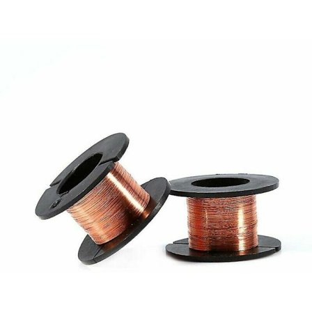 5 stk. 0,1 mm emaljeret tråd emaljeret kobbertråd reparations tråd længde 12 m