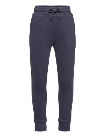 Cotton Jogger-Style Trousers Joggebukser Pysjbukser Marineblå Mango*Betinget Tilbud
