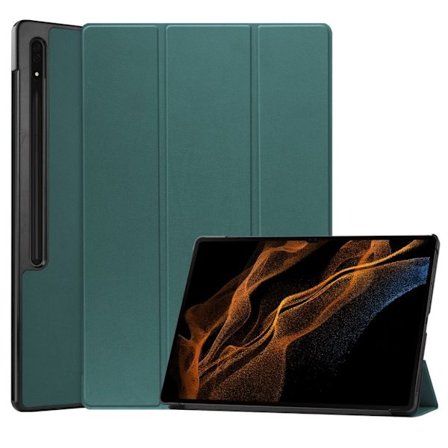 Samsung Galaxy Tab S10 Ultra Trifold fodral - Grön