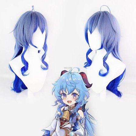 Anime Game Cosplay Genshin Impact Cosplay Ganyu Costume Genshin Impact Gan Yu Cosplay Halloween kostymer för kvinnor