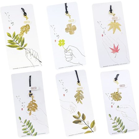 Stk Bogmærke Gaver Guld Bogmærke Piger Metalblad Guld Bogmærker som Bedste Gave til Læsere Børn Venner og Familie 4,2*2cm