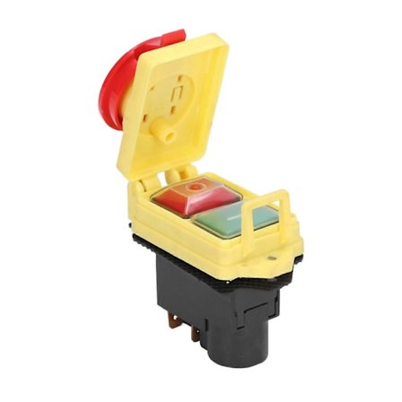 Industriel elektromagnetisk kontakt vandtæt ON/OFF trykknapkontakter til skæremaskine