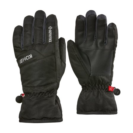 Kombi Shadowy GORE-TEX Junior Gloves Children ski gloves Black XS