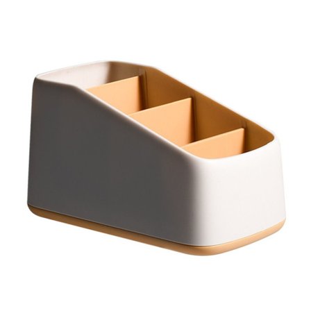 Fjernbetjening Holder Bord Opbevaringsboks GUL