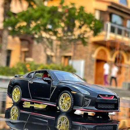 Uusi 1:36 Nissan Gtr Gt-r R35 -seosauto malli diecast & leluajoneuvot Leluauton lapset lelut lapsille lahjat poikale
