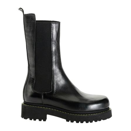 Pinko, Natalie 1 Boot Veal Pelle Zwart, Dames, Maat:38 EU