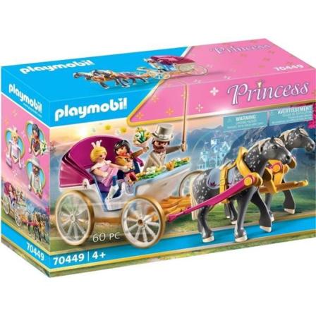 PLAYMOBIL - 70449 - Hästvagn och kungligt par