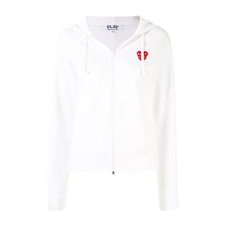 Comme des Garçons, Zip-throughs Wit, Dames, Maat:M