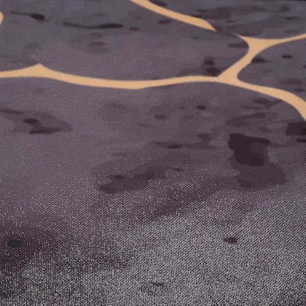 Palonkestävä painettu puuvillapehmustettu silityslaudan päällinen, korvaava, sopii 140 cm x 50 cm silityslaudalle, silityslautaa ei sisälly