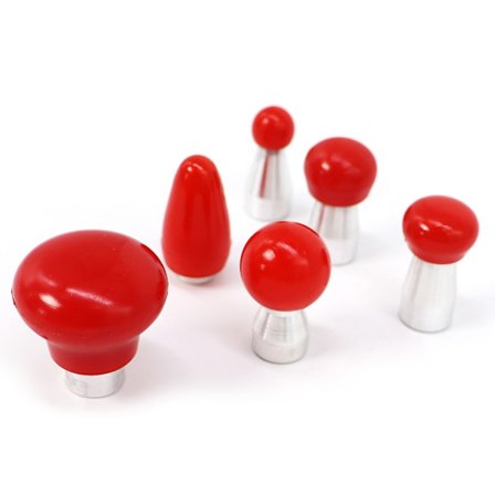 Verktøy for reparasjon av bulker i karosseri, nedslagsstift med bankehode for reparasjon