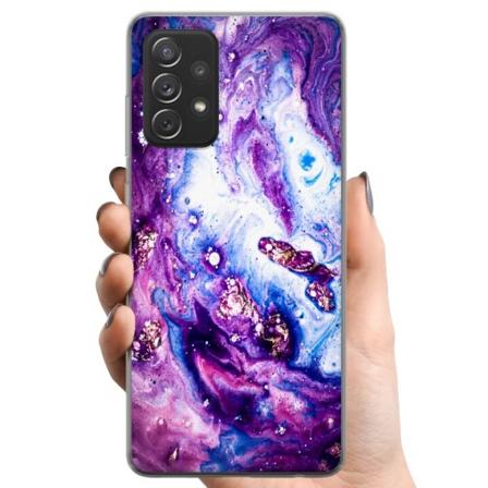Samsung Galaxy A52 5G TPU Mobildeksel Lilakt