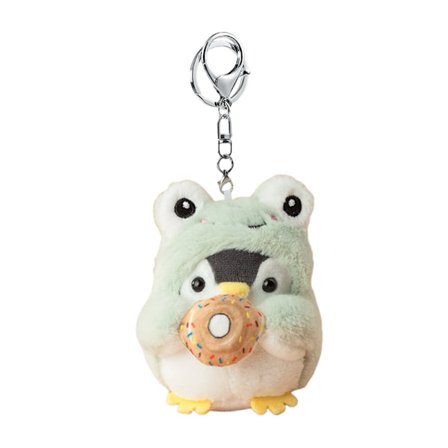 Sammakko Pingviini Avaimenperä, Vaaleanpunainen Pehmoinen Avaimenperä Joululahjaksi, Söötti Avaimenperä Reppuihin, Naisten Avaimenperä