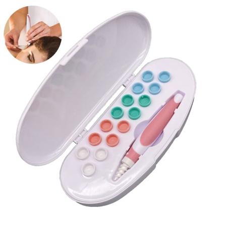 Öronvaxavlägsnare, Öronrengörare, Säker och Mjuk Rosa + Vit KLB