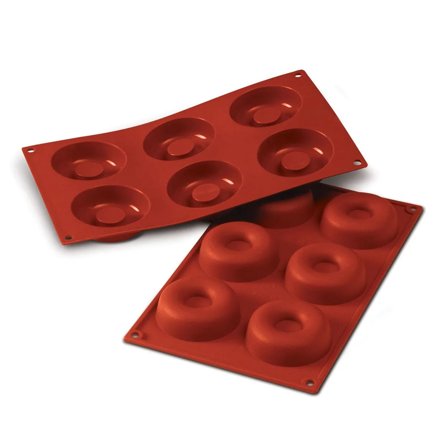 Silikomart Savarin silikoneform - Terracotta | KitchenOne