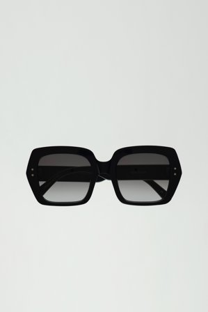 Kaia Black - grey gradient lens