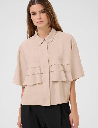 Karen By Simonsen Kbute Blouse - Beige - 46