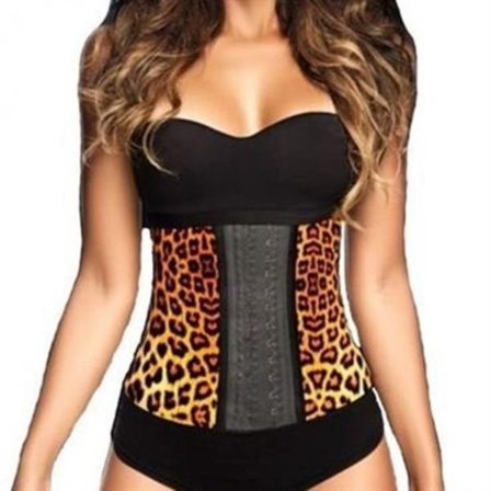 AVA Waist Trainer Latex - Leopard