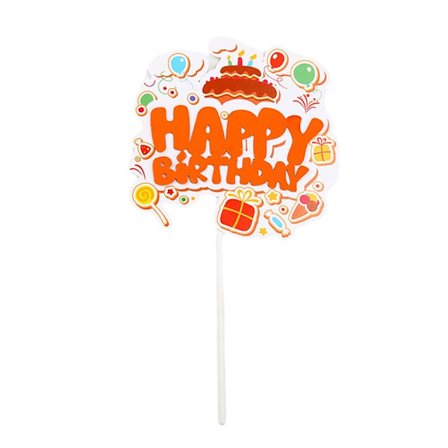 10 stk Cake Topper Kake dekorasjonsflagg 10 10