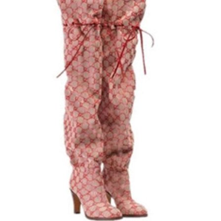 Winter Over Knee Damstövlar