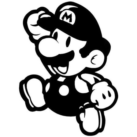 Väggdekor - Super Mario Paper Mario