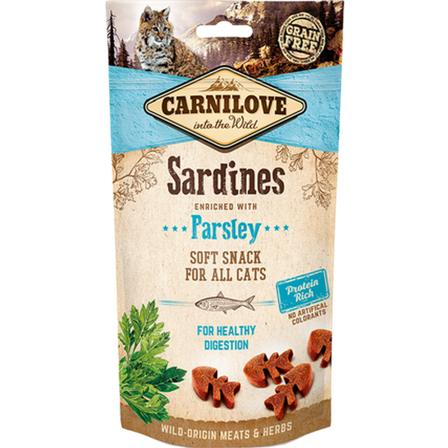 Carnilove - Semi Moist Snack Sardine & Persille 50g for katt - Katt - Kattegodteri & kattegress - ZOO.no