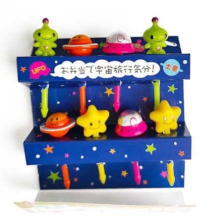 Tecknad fruktgaffeltandpetare e Animal Selection Mini Lunch B